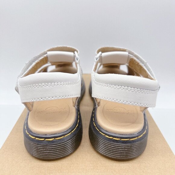 Dr. Martens Moby II Kid’s Sandals White Leather US 3/ EU 34 - Picture 7 of 13